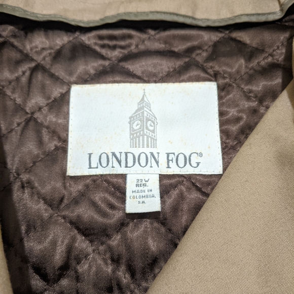 London Fog Raincoat - Picture 4 of 4